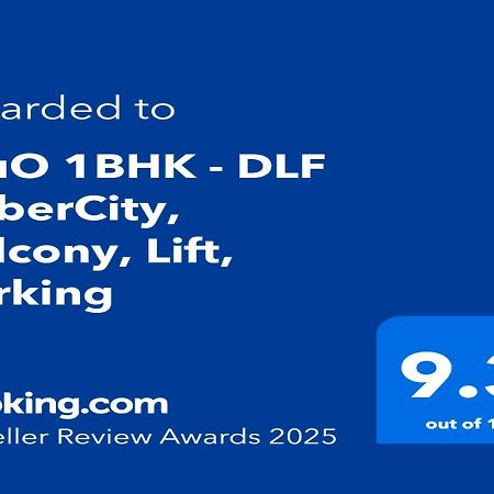 Bluo 1Bhk - Dlf Cybercity, Balcony, Lift, Parking Gurgaon Luaran gambar