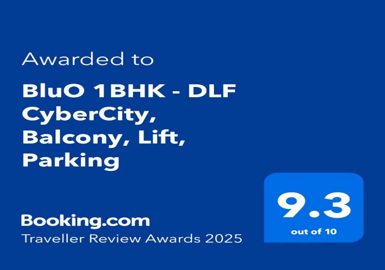 Bluo 1Bhk - Dlf Cybercity, Balcony, Lift, Parking Gurgaon Luaran gambar